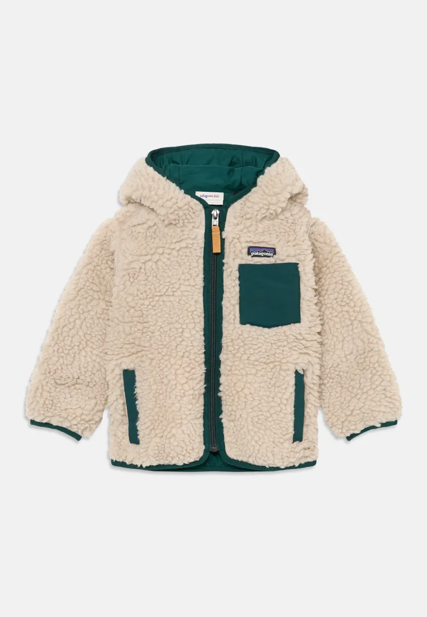 BABY RETRO - Fleecejacke - natural cascade green