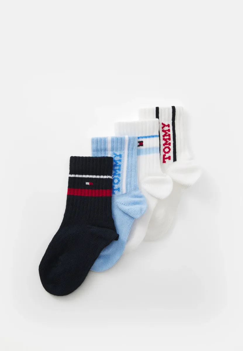 BABY SOCK 4 PACK SPORT UNISEX - Socken - light blue/tommy original