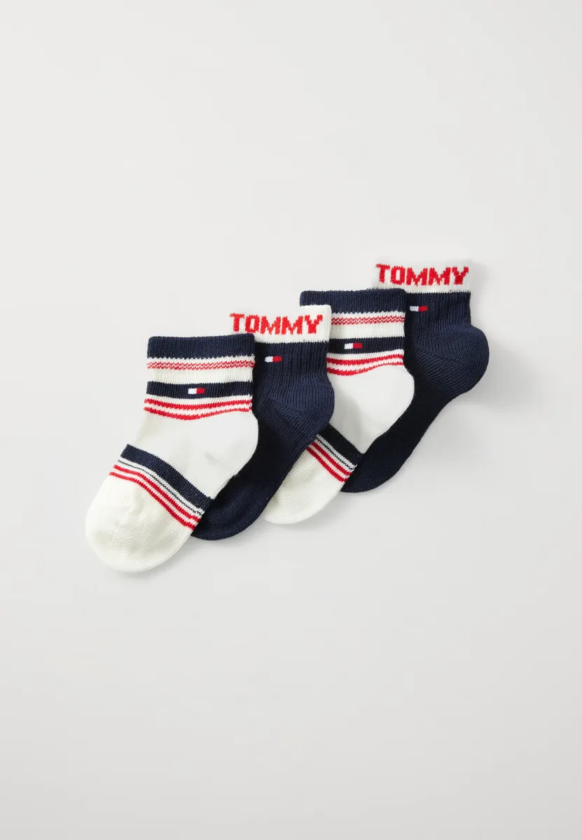 BABY STRIPE UNISEX 4 PACK - Socken - white