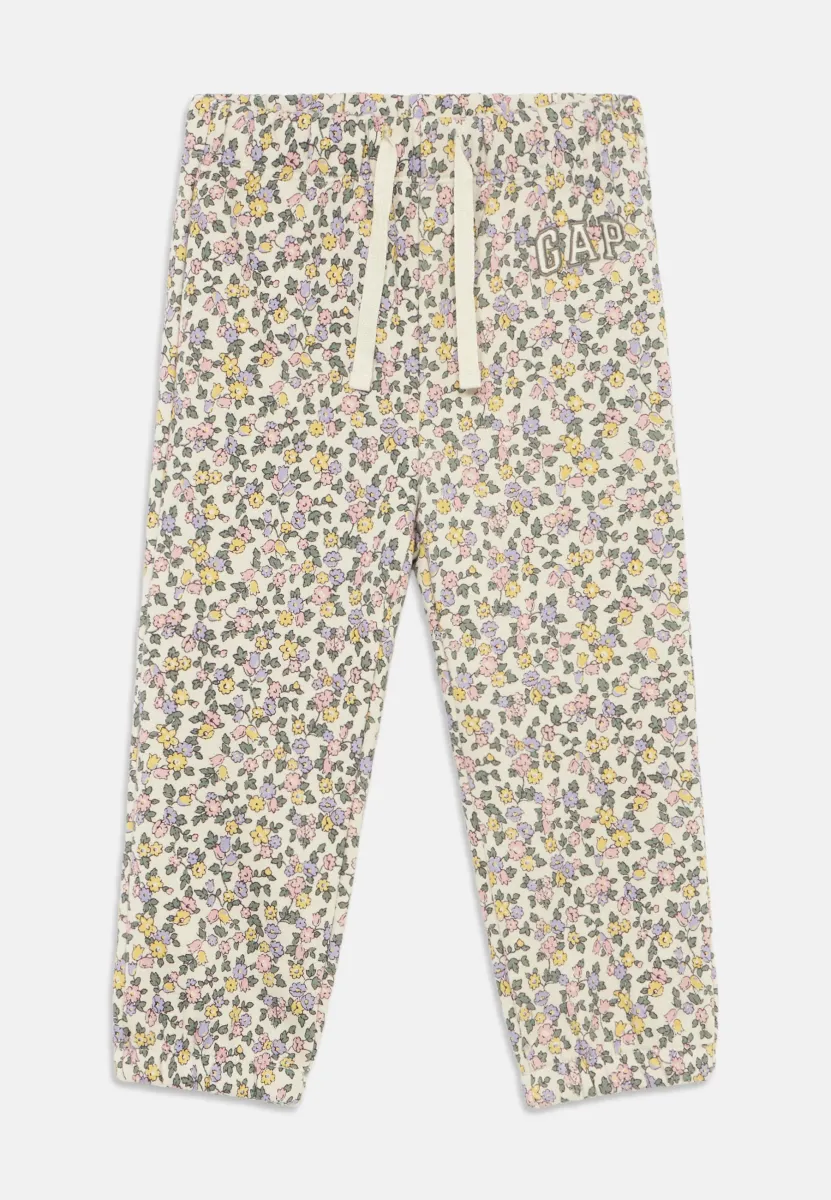 BABYGAP RELAXED LOGO PULL-ON JOGGERS - Jogginghose - sand/multi coloured
