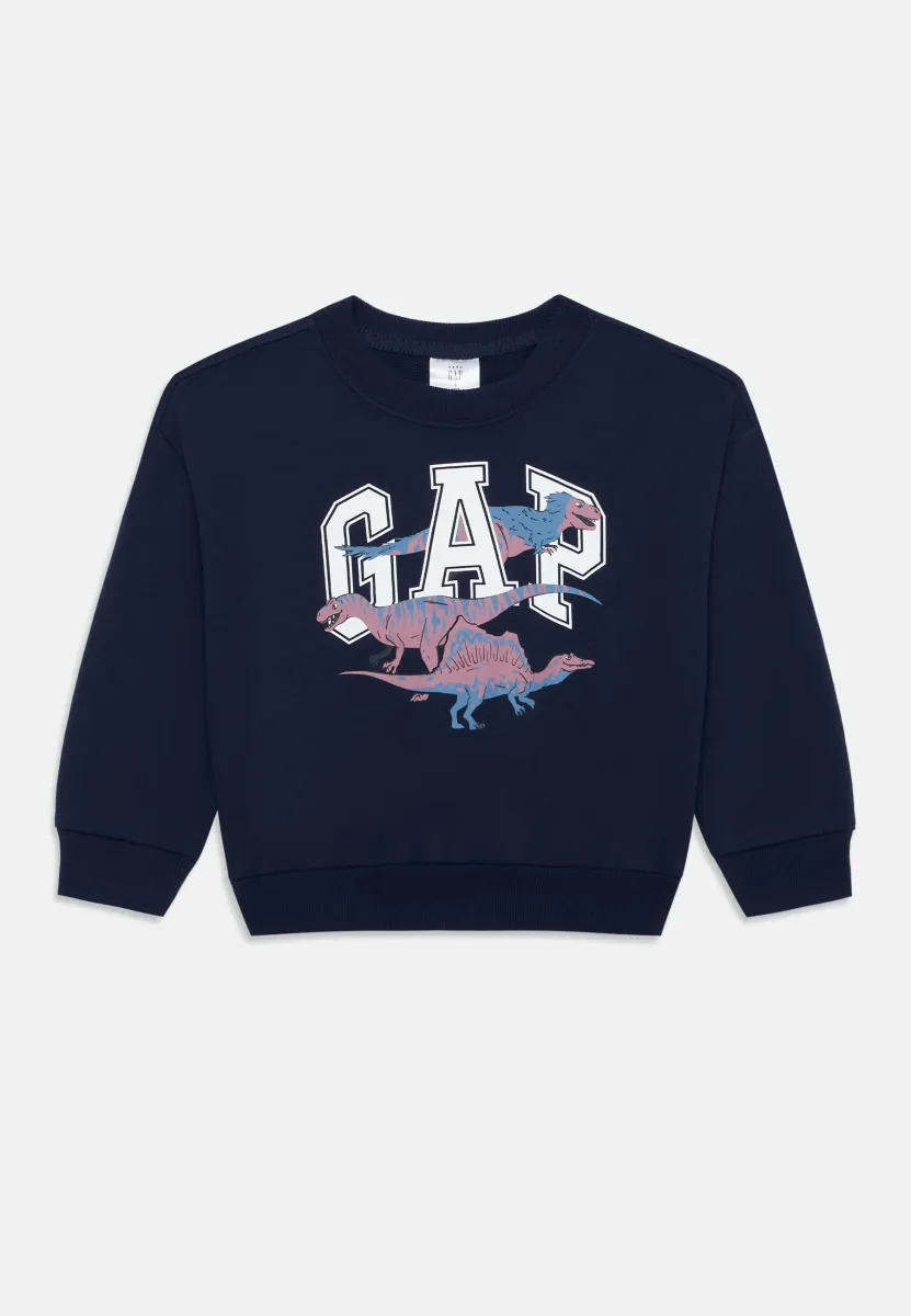BABYGAP RELAXED LOGO SWEATSHIRT - Sweatshirt - navy uniform