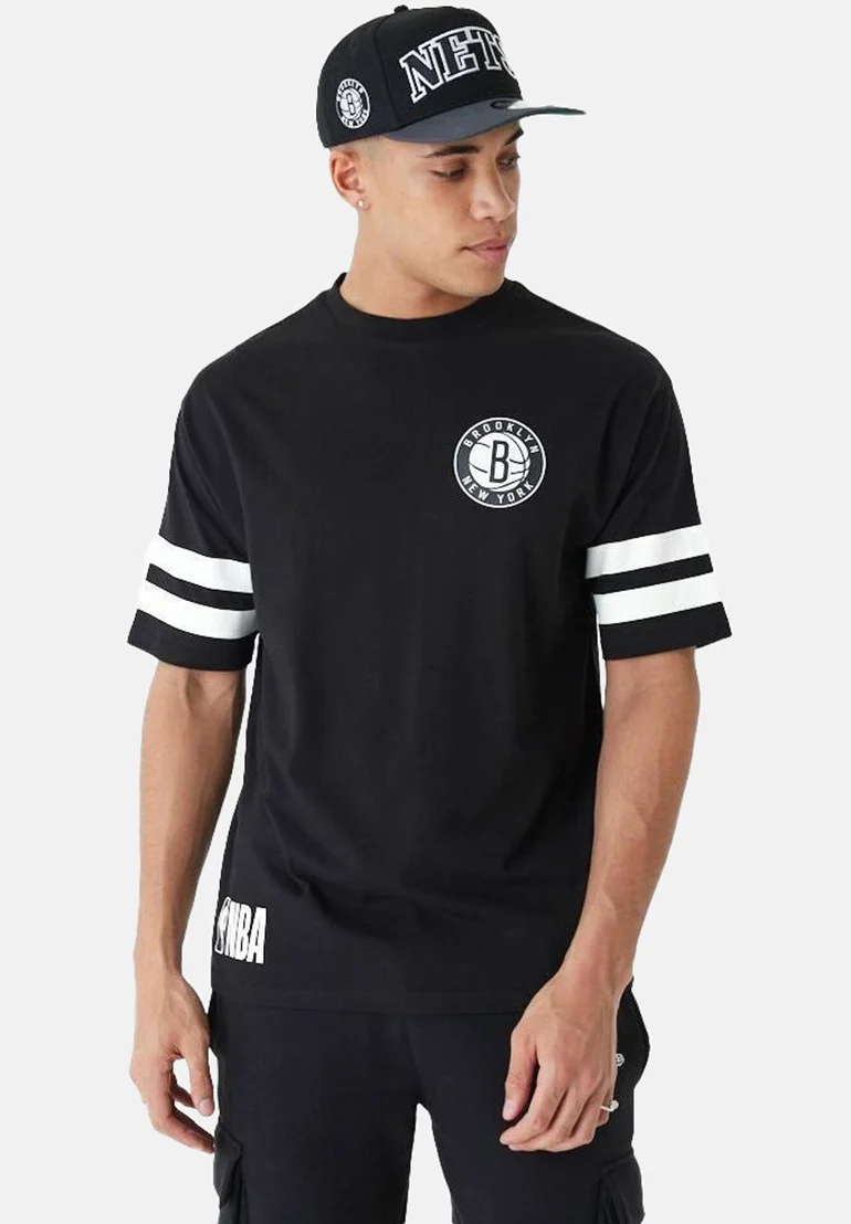 BACK BROOKLYN NETS - T-Shirt print - noir