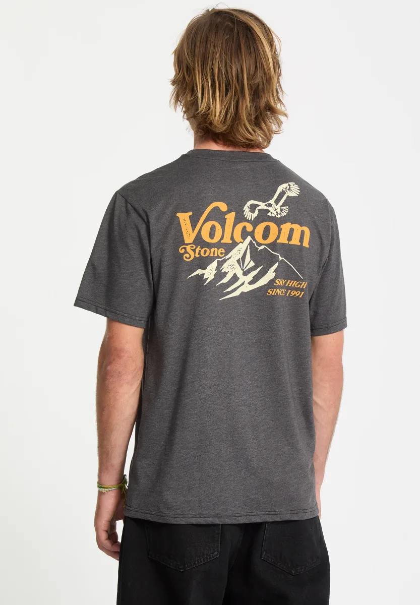 BACK COUNTRY - T-Shirt print - heather black