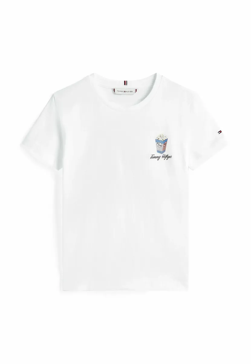 BACK GRAPHIC  - T-Shirt print - white
