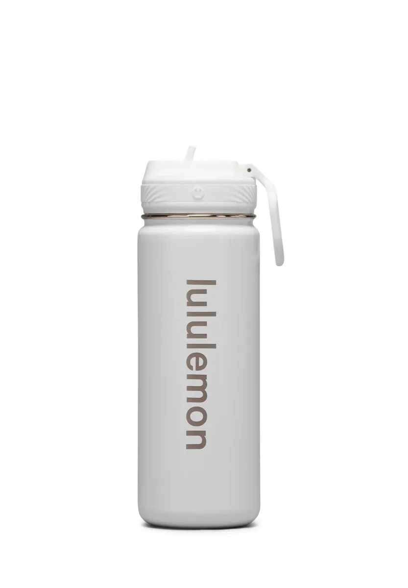 BACK TO LIFE 18OZSTRAW LID - Trinkflasche - white