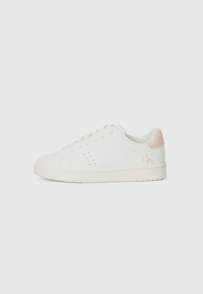 BACK UNISEX - Sneaker low - white/pink