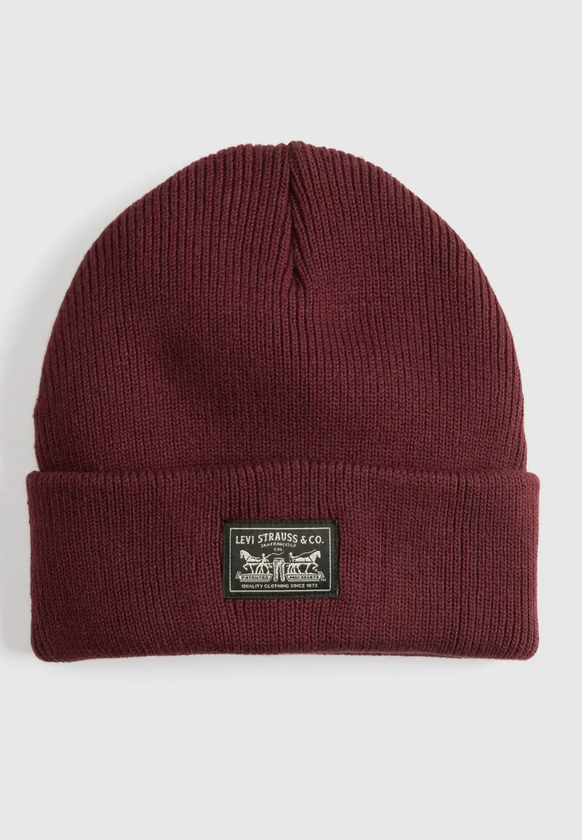 BACKPATCH BEANIE - Mütze - chocolate truffle