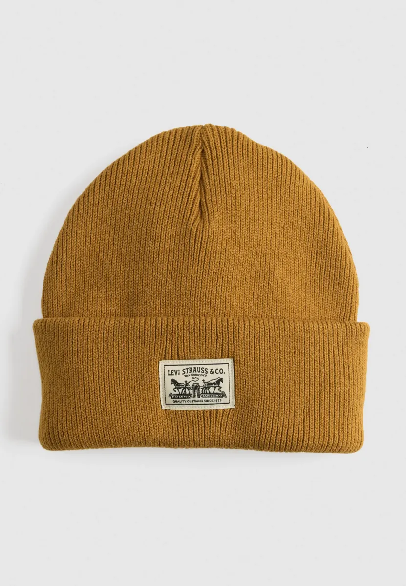 BACKPATCH UNISEX - Mütze - golden brown x