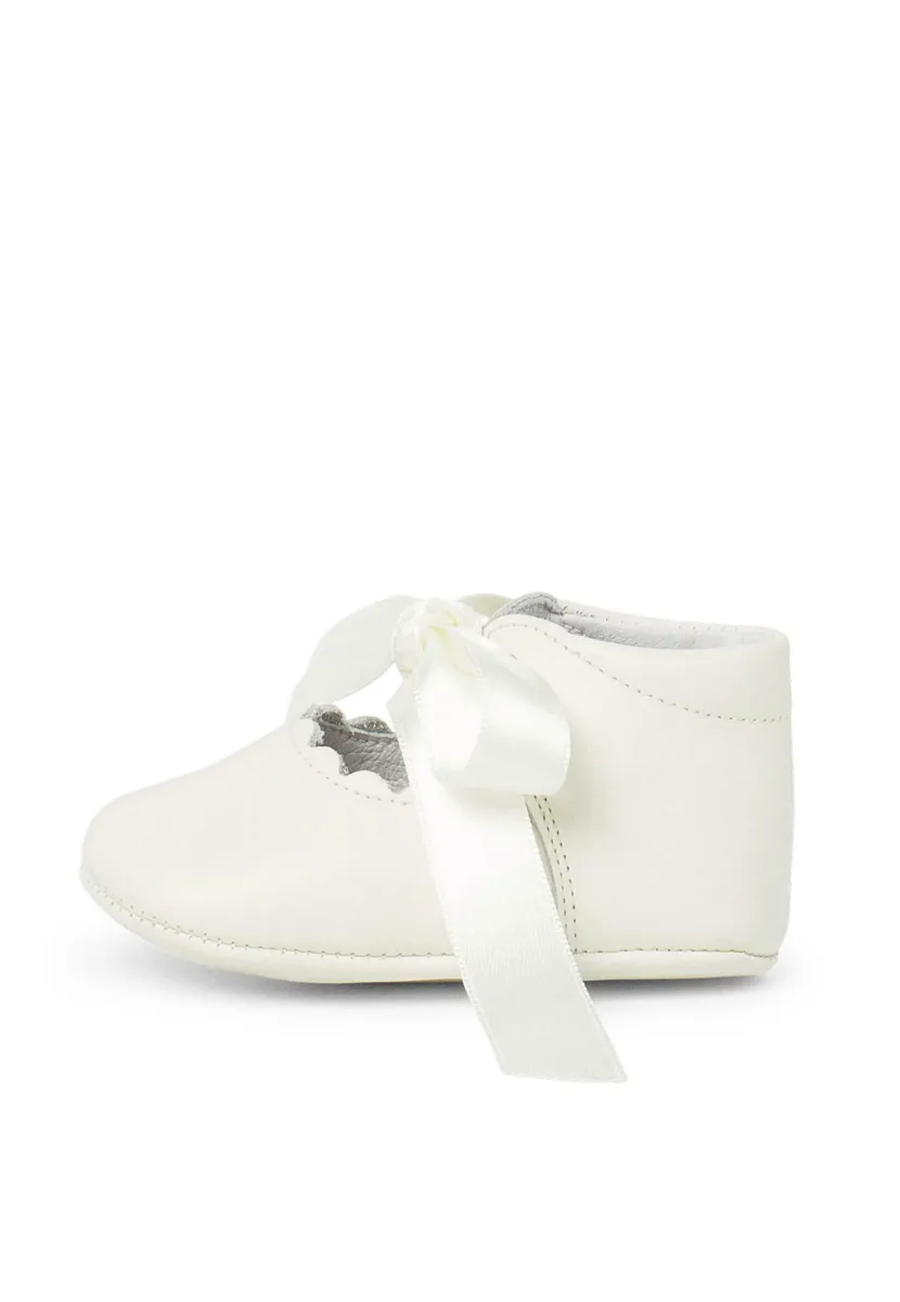 BADANA MERCEDITA BEBE BAUTIZO - Riemchenballerina - beige