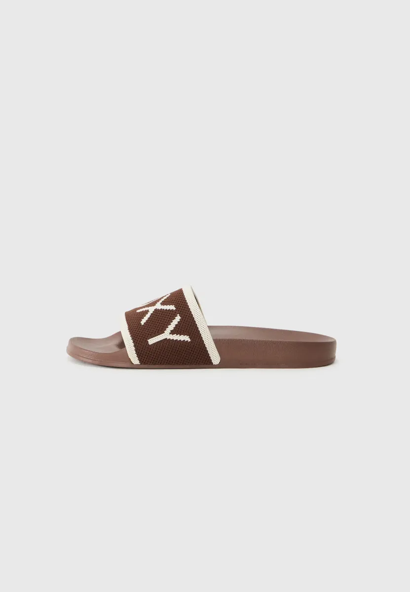 Badesandale - brown