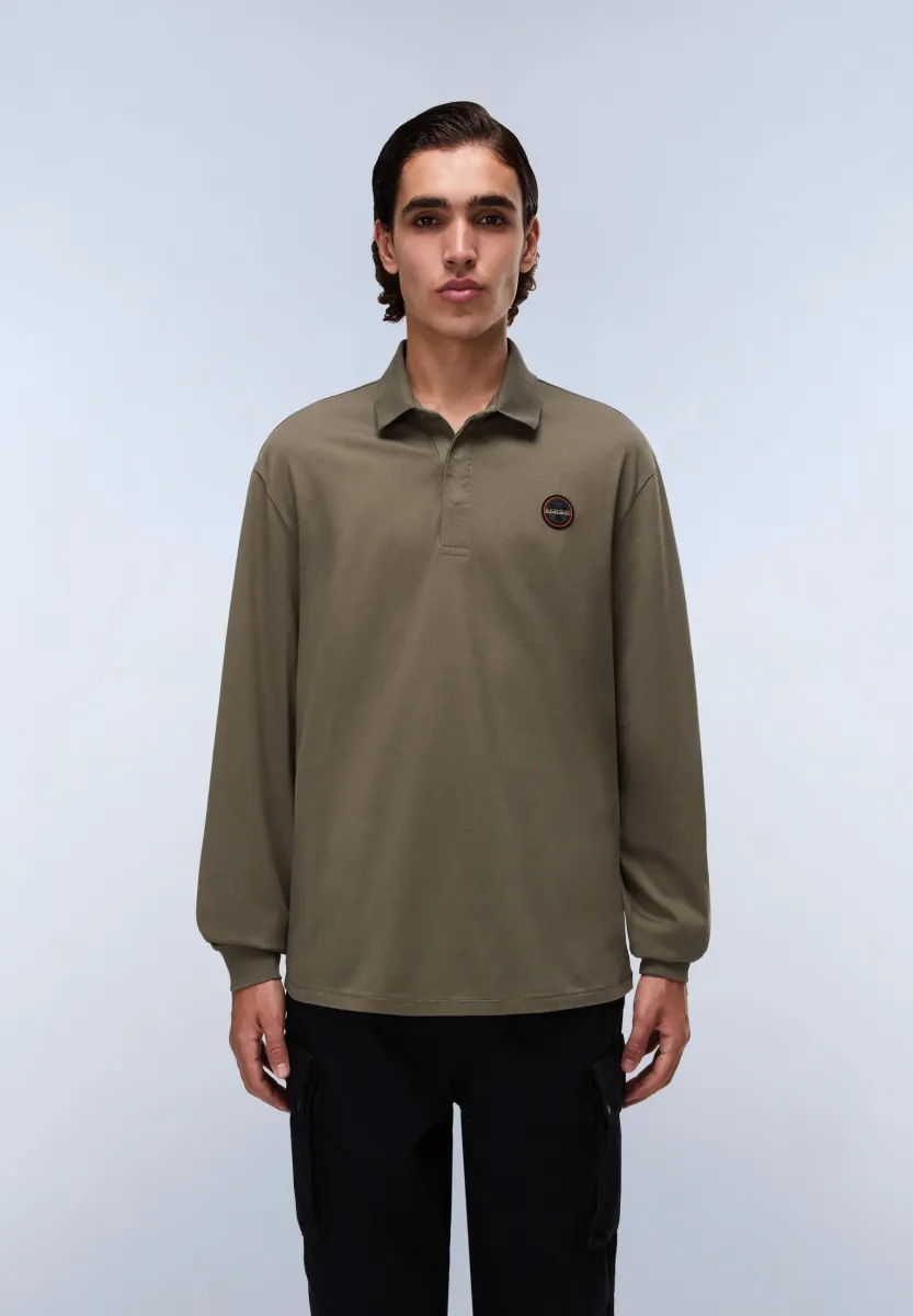 BADGE - Poloshirt - tea leaf ga