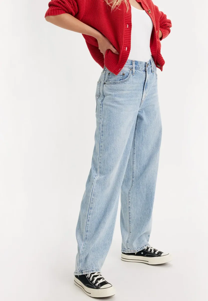 BAGGY DAD - Jeans Relaxed Fit - fan flare