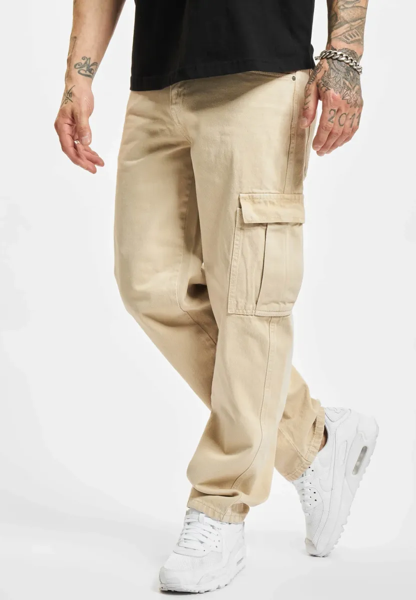 BAGGYS - Jeans Straight Leg - beige