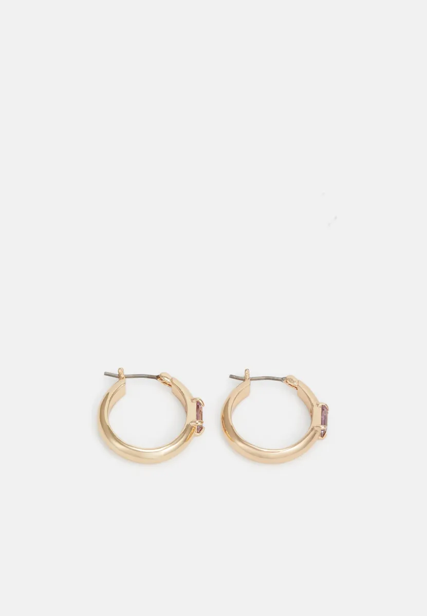 BAGUETTE HOOP - Ohrringe - gold-coloured