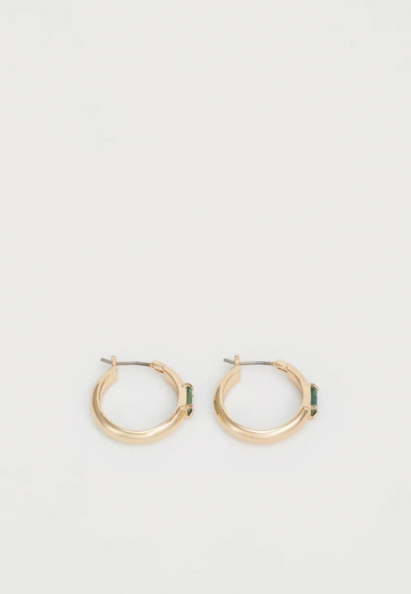 BAGUETTE HOOP - Ohrringe - gold-coloured