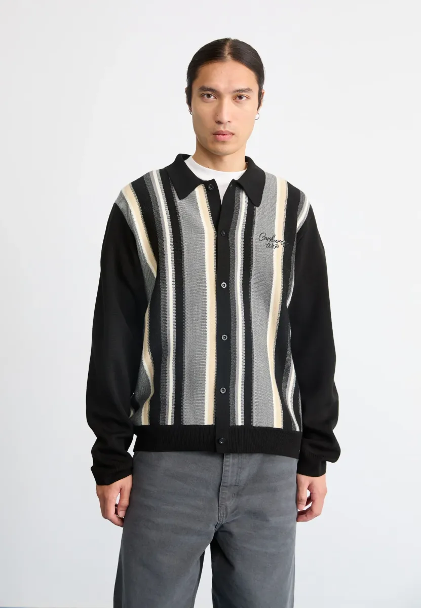 BAINTER CARDIGAN - Strickjacke - graphite