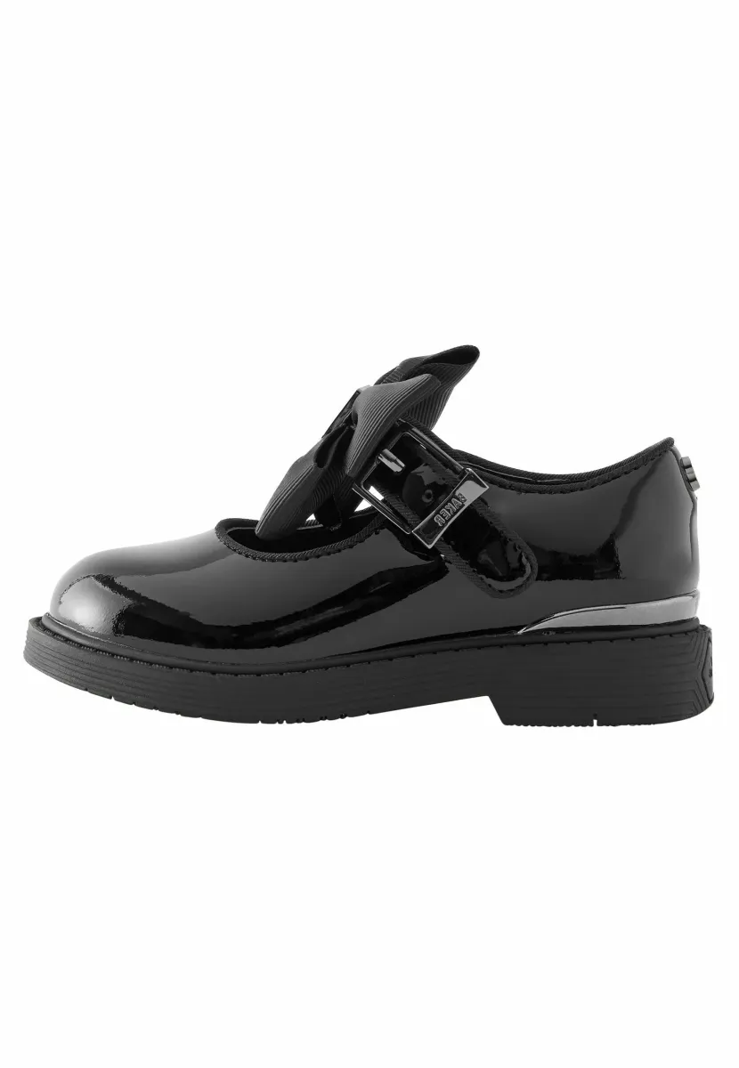 BAKER BY TED BAKER GIRLS BACK TO SCHOOL MARY JANE BLACK SHOES WITH BOW - Riemchenballerina - black