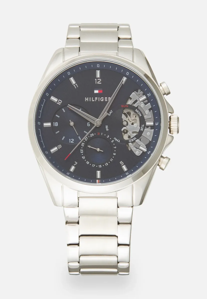 BAKER - Chronograph - silver-coloured/blue