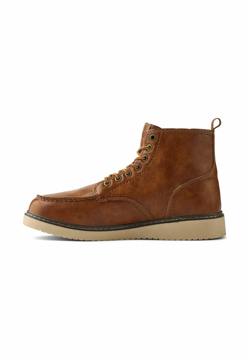 BALDER - Schnürstiefelette - dark camel