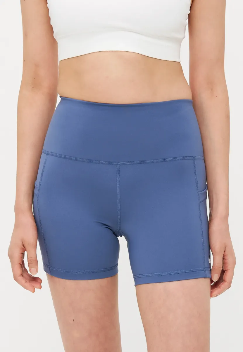 BALL - Kurze Sporthose - diffused blue/white