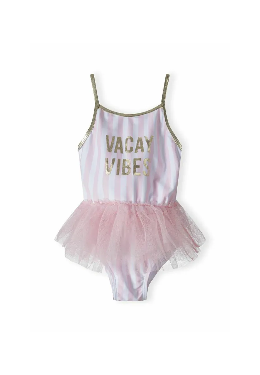 BALLET COSTUME - Badeanzug - pink white