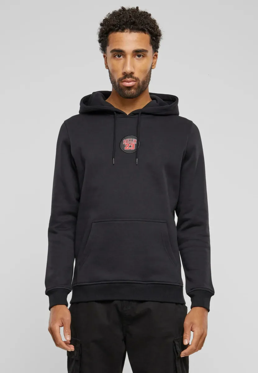 BALLIN 23 PATCH - Kapuzenpullover - black