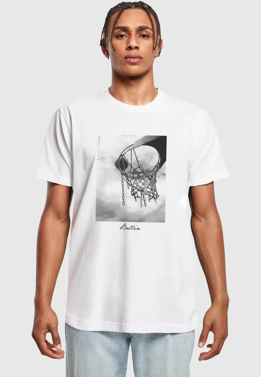 BALLIN - T-Shirt print - white