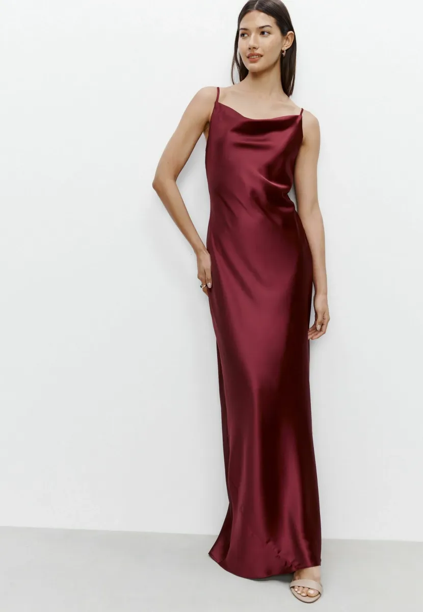 Ballkleid - burgundy red