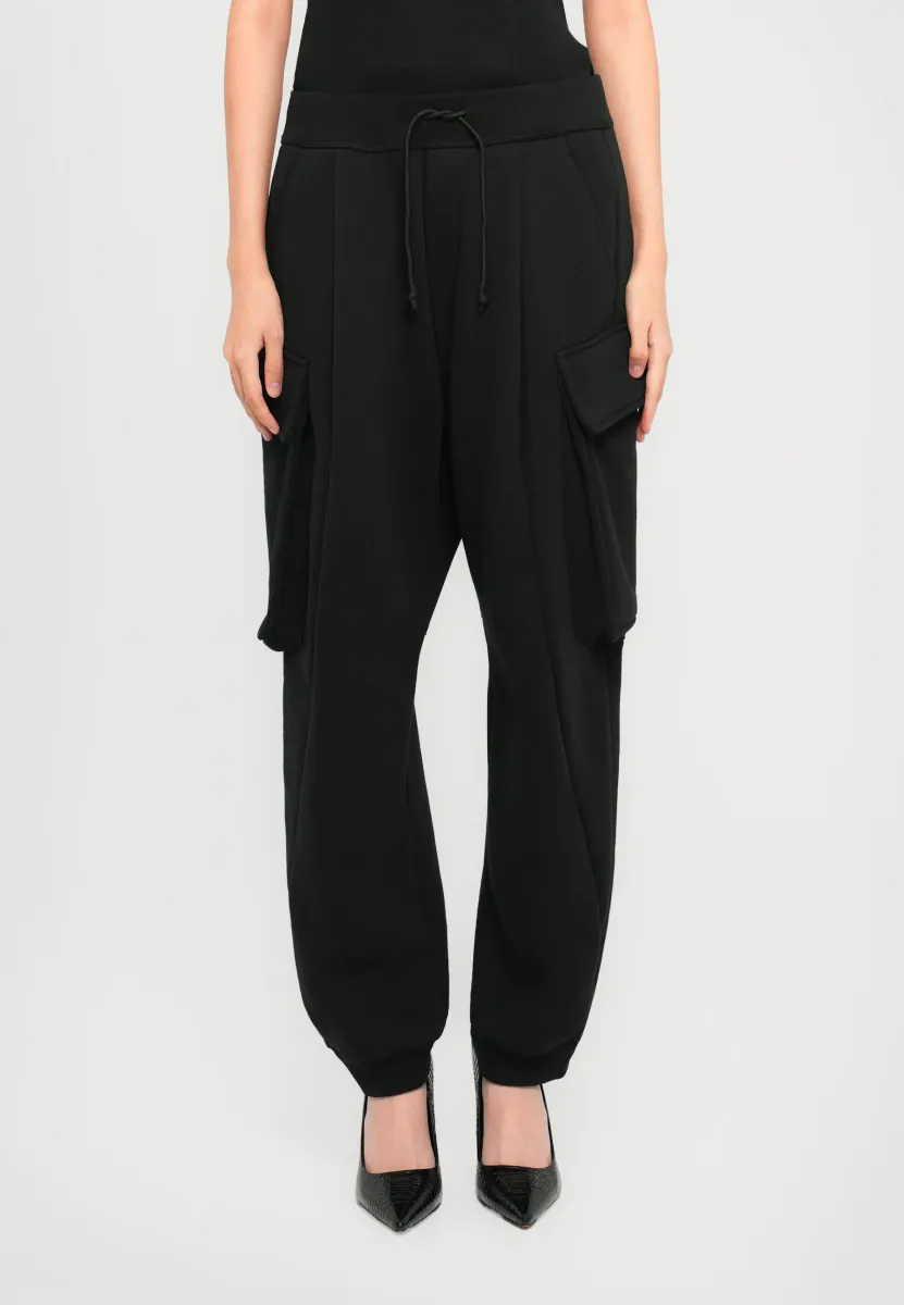 BALOON PANT - Jogginghose - black
