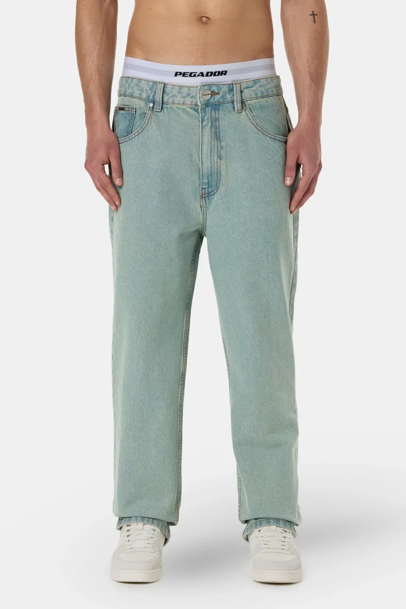 BALTRA - Baggy Jeans - sand washed blue