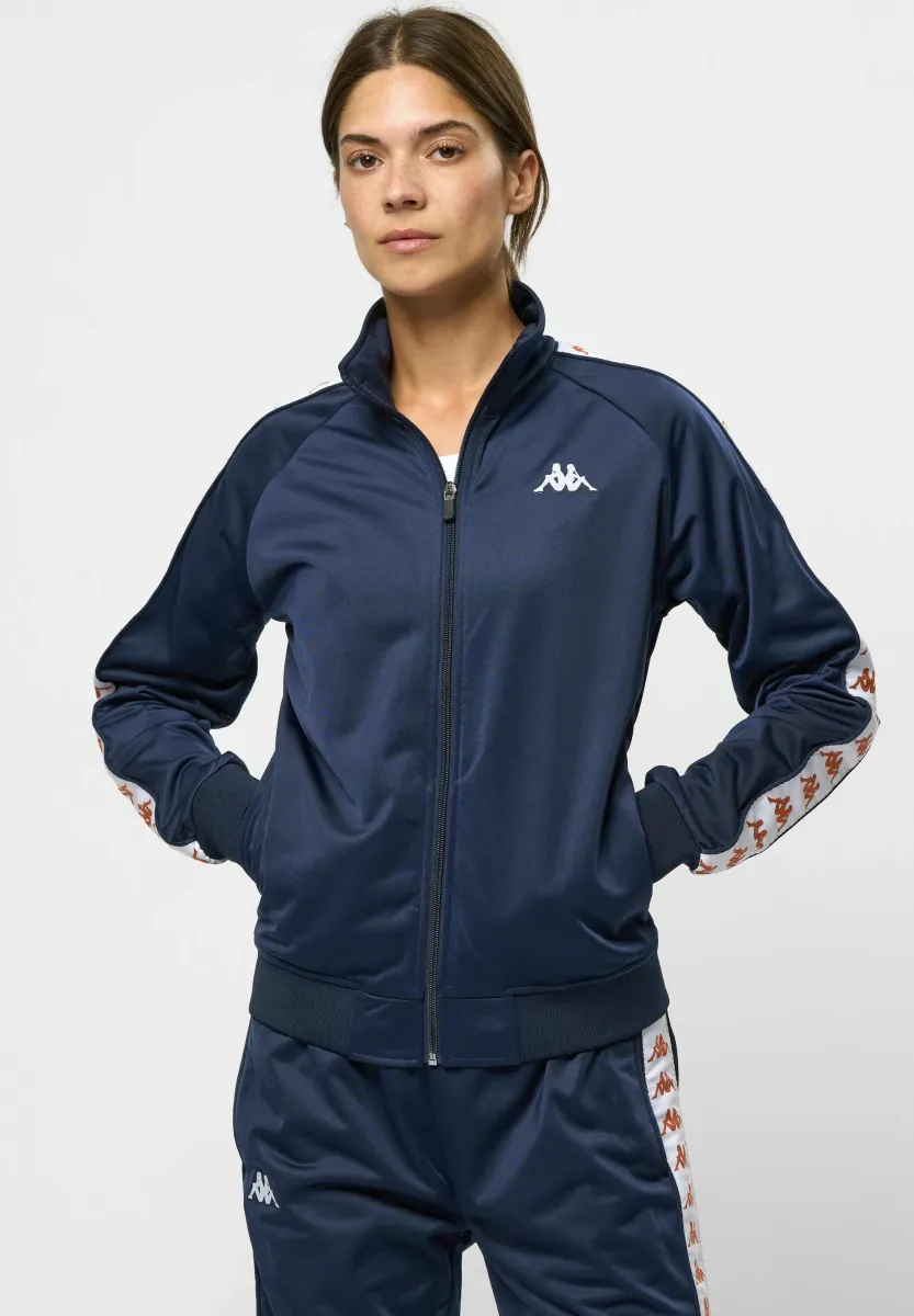 BANDA WANNISTON - Trainingsjacke - blue iris-brown lt honey