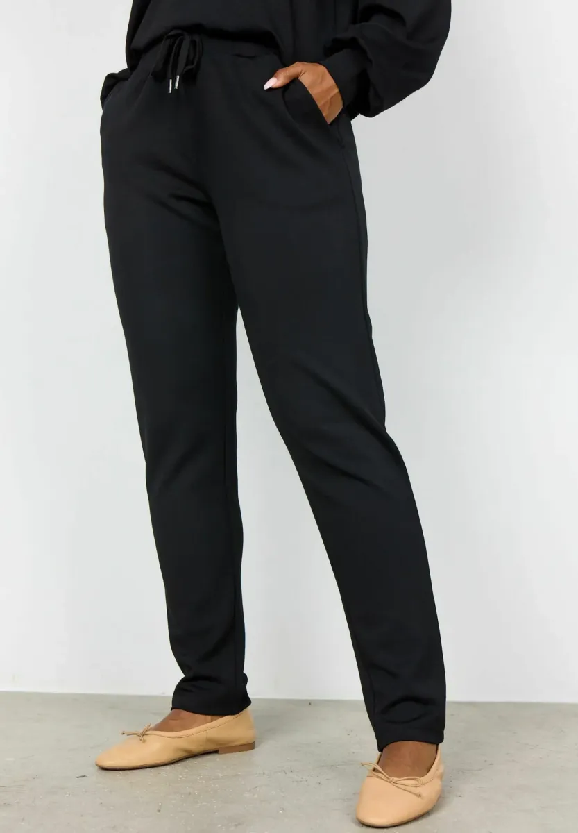 BANU 157 - Stoffhose - black