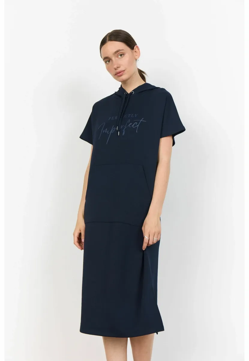 BANU - Jerseykleid -  navy