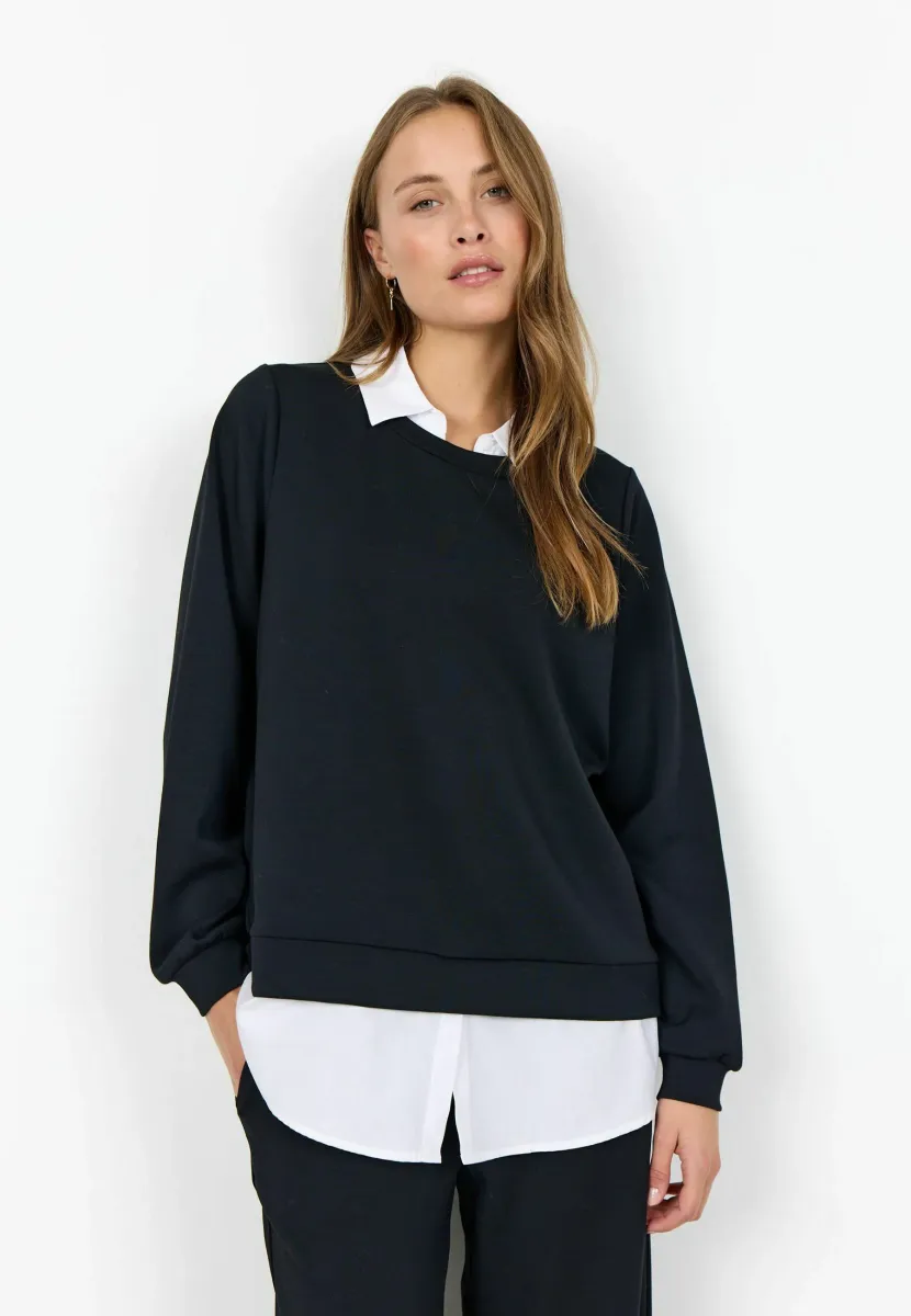 BANU - Sweatshirt - c black combi