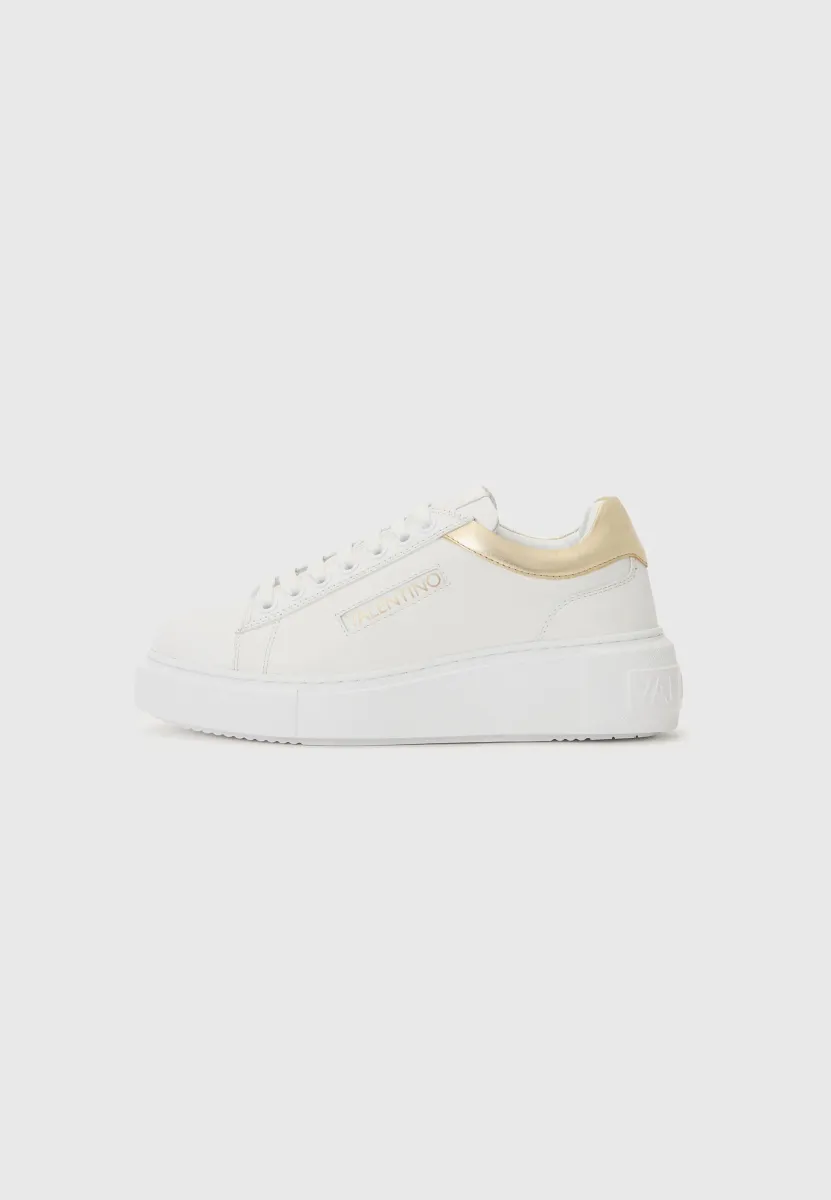 BARAGA - Sneaker low - white/gold-coloured