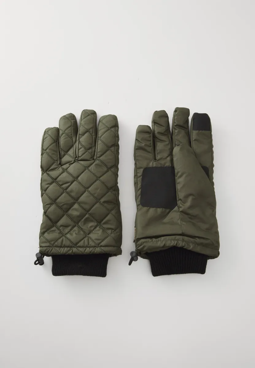 BARBOUR HARKER WATERPROOF GLOVES - Fingerhandschuh - forest