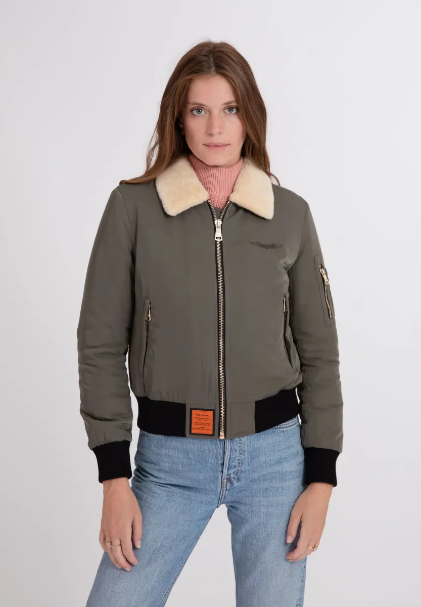 BARCELONE - Bomberjacke - khaki