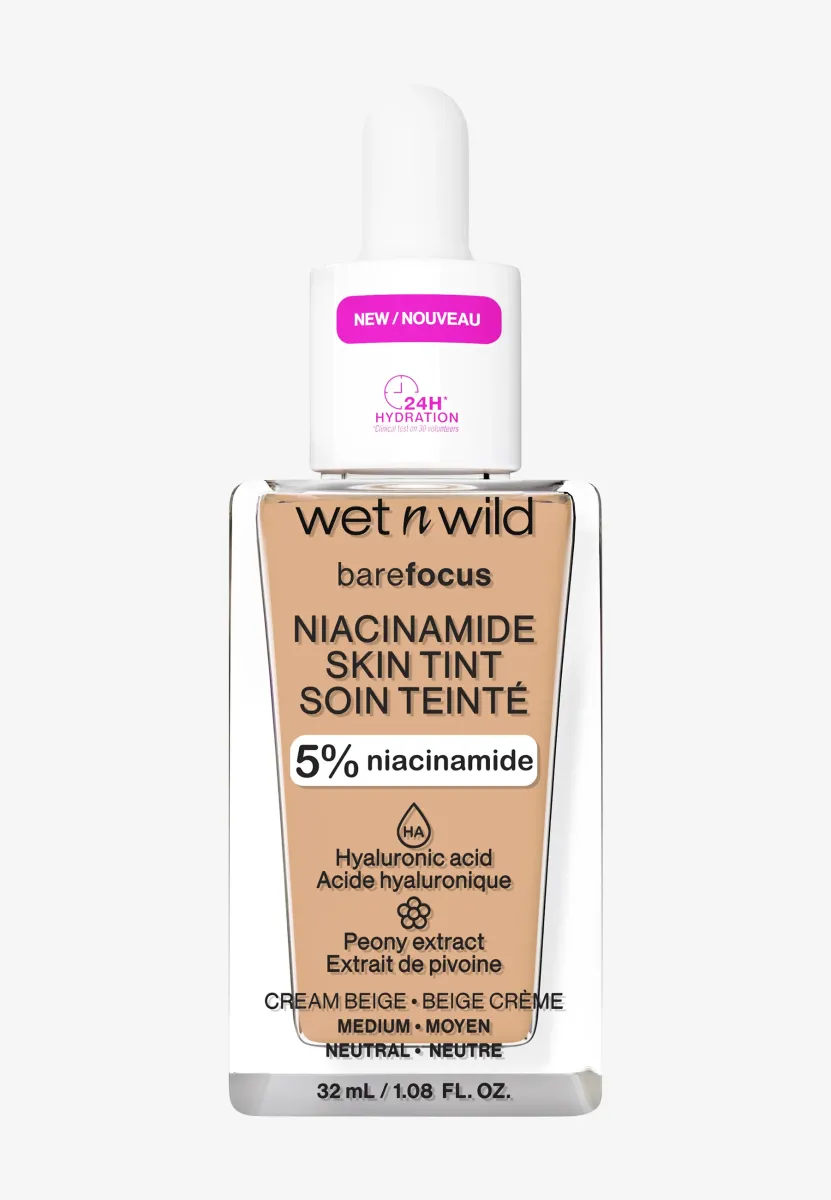 BARE FOCUS NIACINAMIDE SKIN TINT - Getönte Tagespflege - cream beige