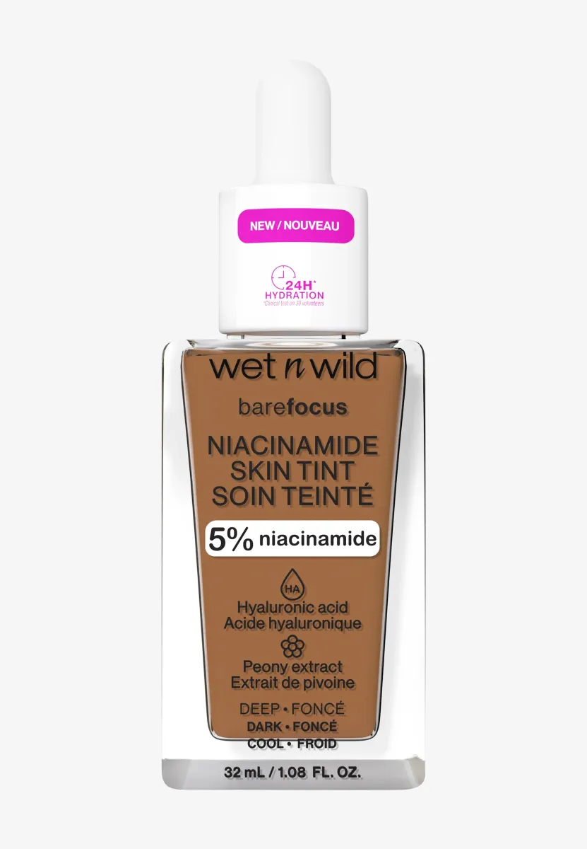 BARE FOCUS NIACINAMIDE SKIN TINT - Getönte Tagespflege - deep