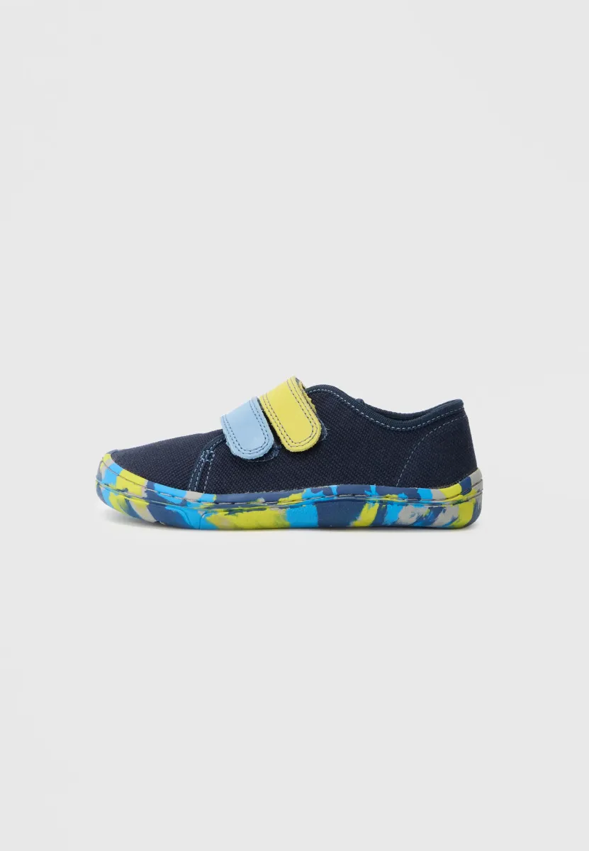 BAREFOOT CANVAS UNISEX - Sneaker low - blue