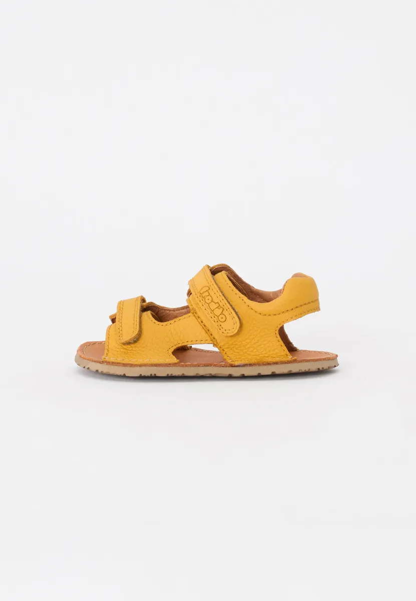 BAREFOOT FLEXY MINI UNISEX - Riemensandalette - yellow