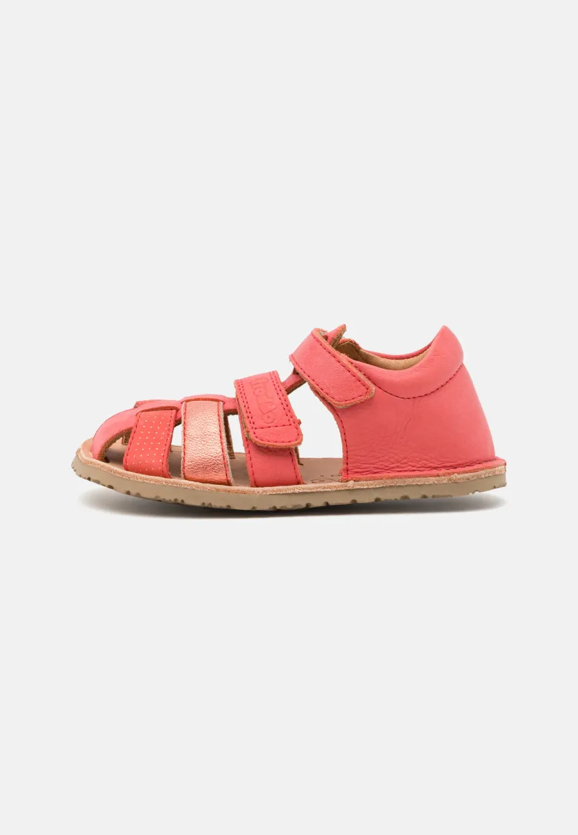 BAREFOOT FLEXY - Riemensandalette - coral