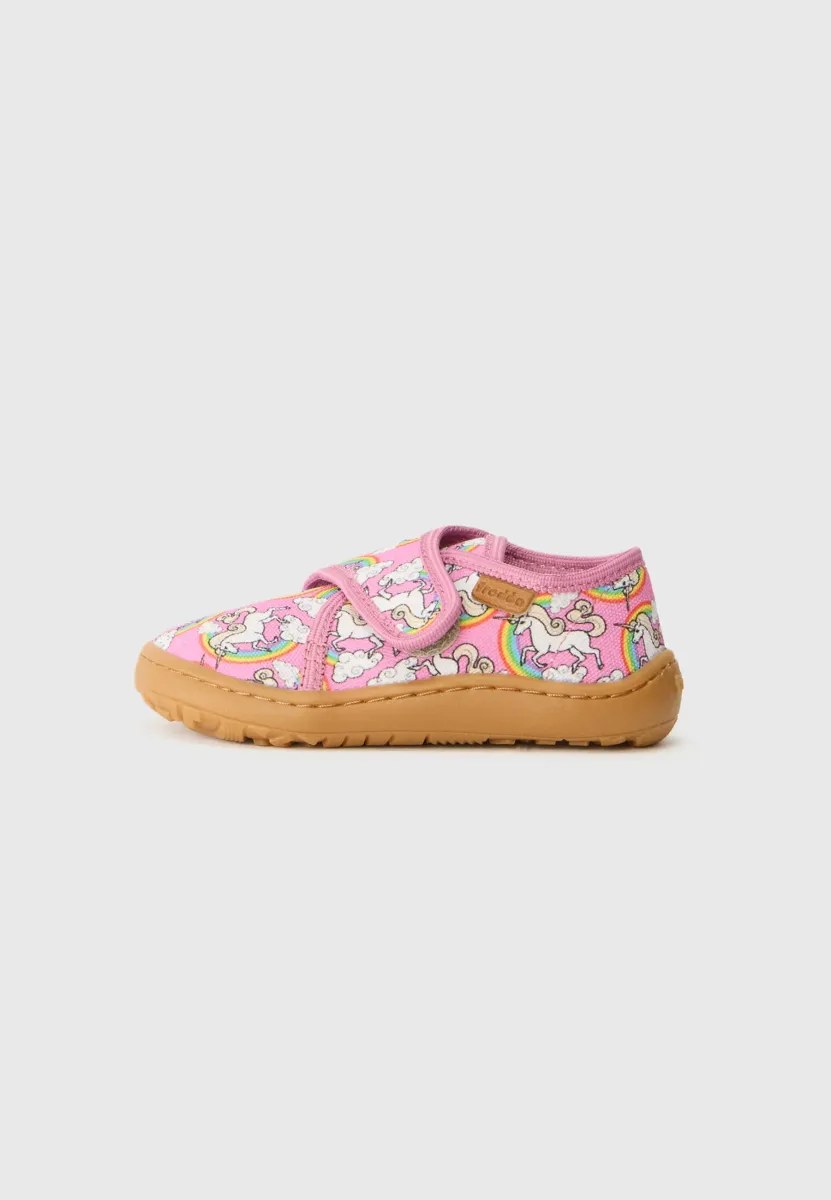 BAREFOOT SLIPPERS - Hausschuh - white/pink