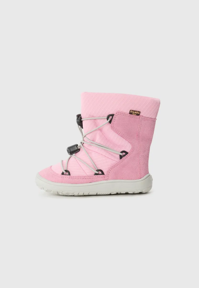 BAREFOOT TEX TRACK WOOL - Snowboot/Winterstiefel - pink