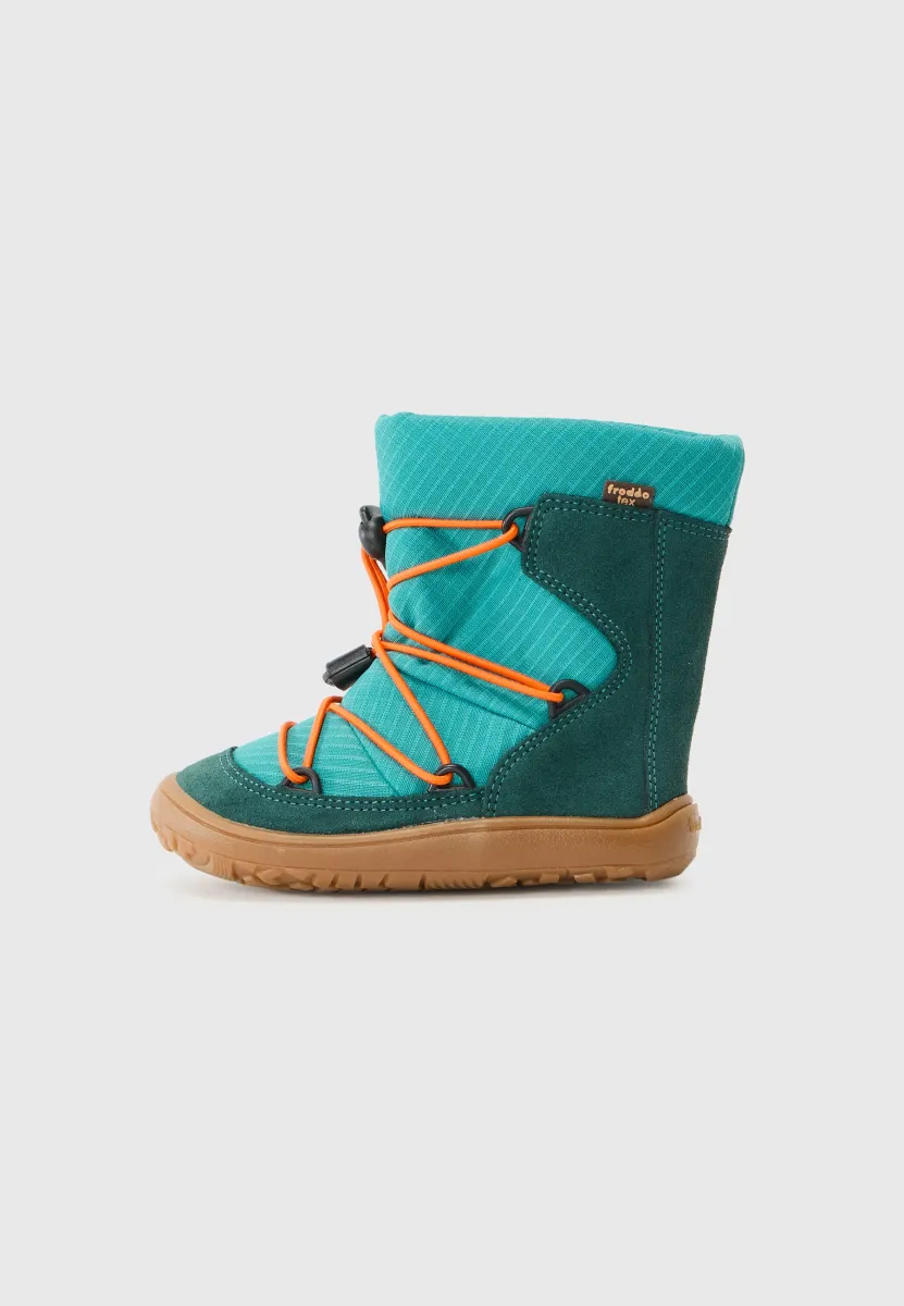 BAREFOOT TEX TRACK WOOL UNISEX - Snowboot/Winterstiefel - dark blue/blue