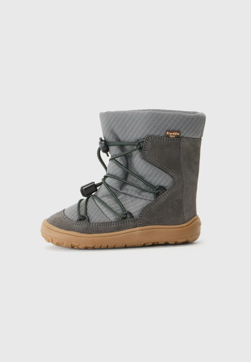 BAREFOOT TEX TRACK WOOL UNISEX - Snowboot/Winterstiefel - grey