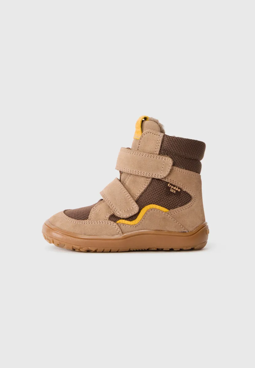 BAREFOOT TEX WINTER UNISEX - Snowboot/Winterstiefel - beige