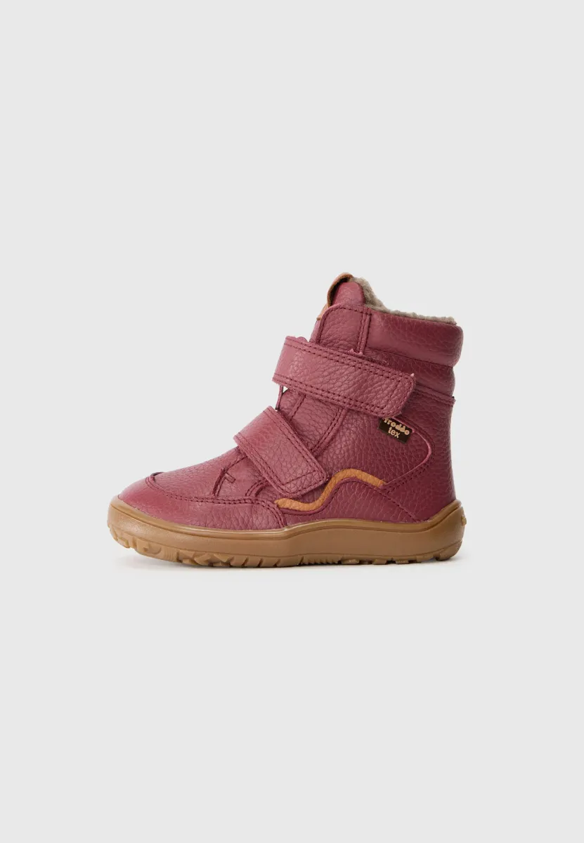 BAREFOOT TEX WINTER UNISEX - Snowboot/Winterstiefel - bordeaux