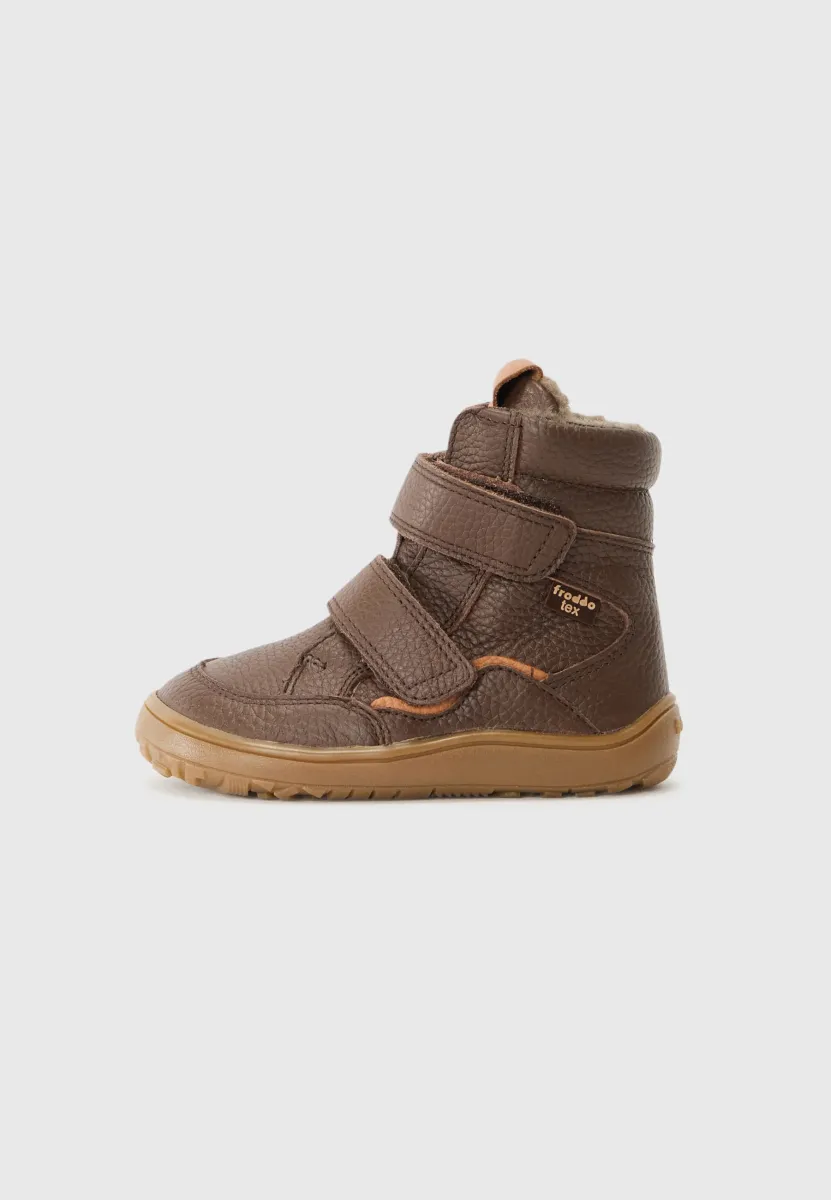 BAREFOOT TEX WINTER UNISEX - Snowboot/Winterstiefel - brown
