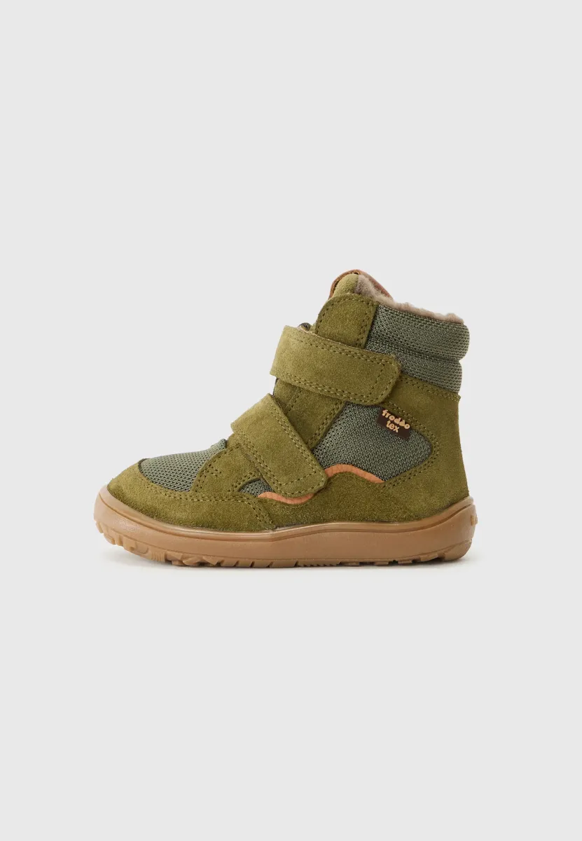BAREFOOT TEX WINTER UNISEX - Snowboot/Winterstiefel - olive